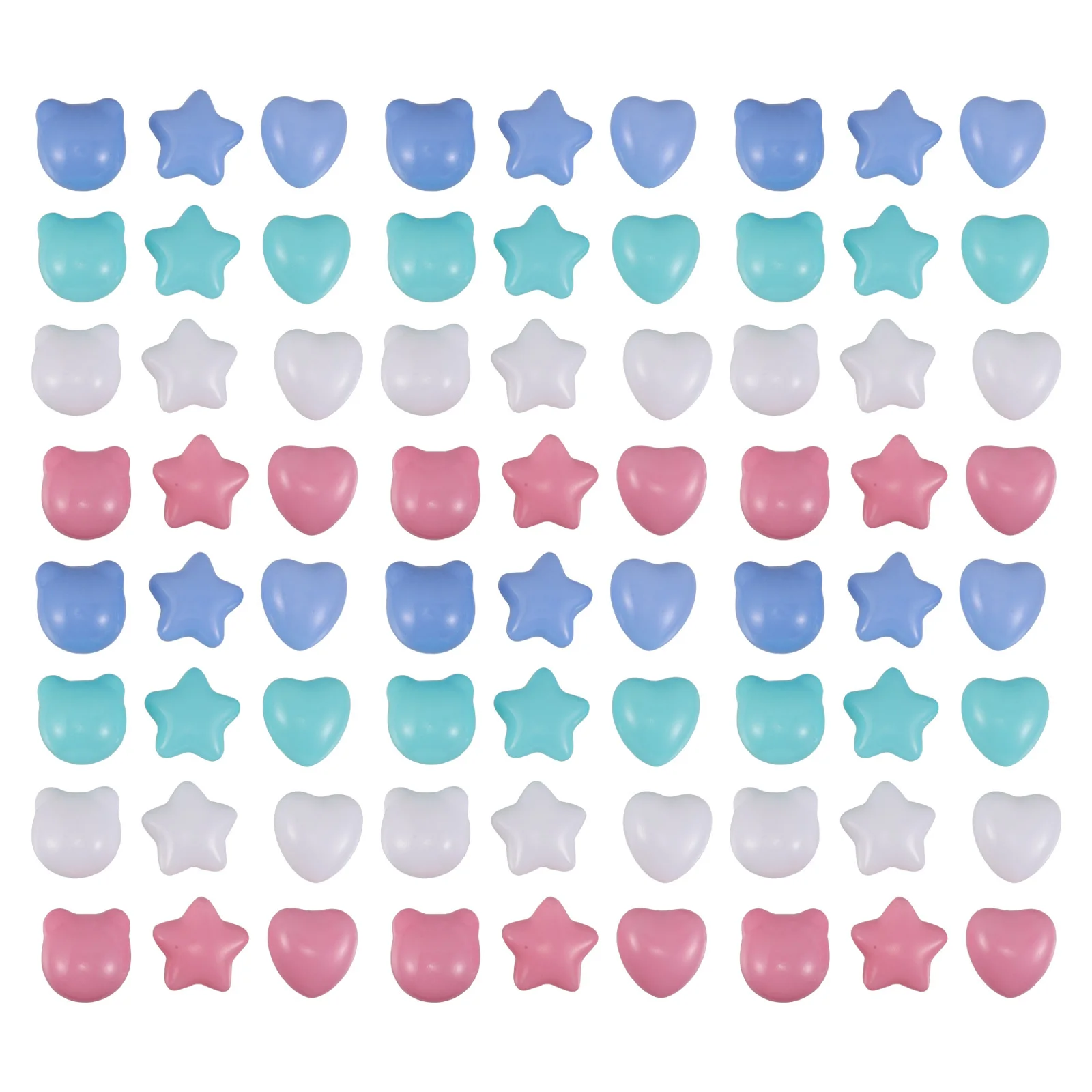 ลูกบอลสำหรับเด็ก 120 ชิ้น ลายหมี หัวใจ ดาว สำหรับเต็นท์เด็กเล่นในร่ม กลางแจ้ง สระน้ำ บอลพิต เล่นสนุกแบบอินเทอร์แอคทีฟ