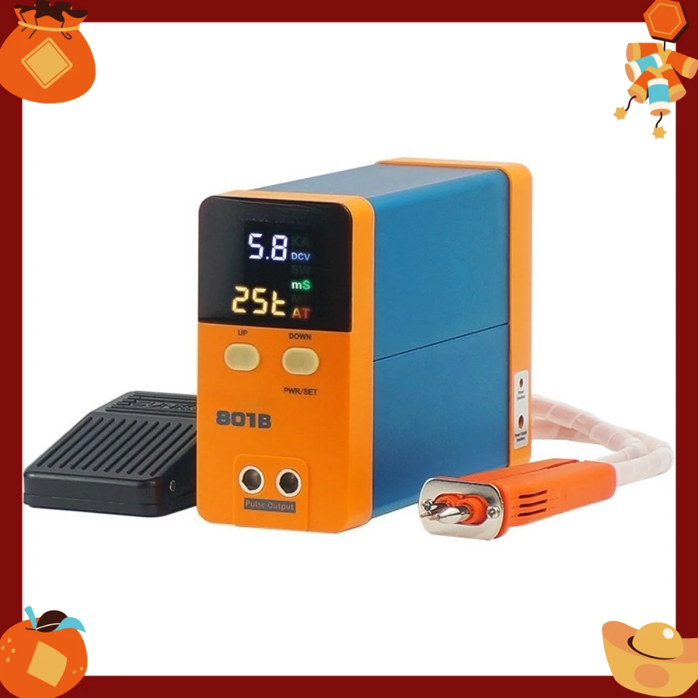 

18650 bump welding machine 801B energy storage capacitor spot welding machine lithium battery welding small handheld