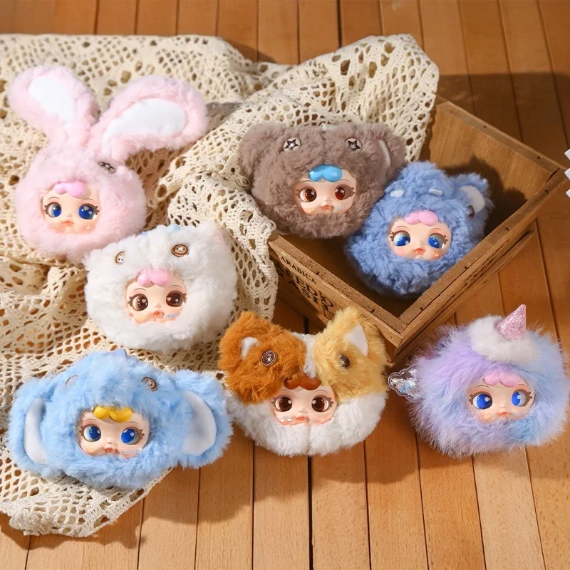 

New Genuine Dudu Cute Pet Series Blind Box Kawaii Plush Doll Keychain Pendant Decor Desktop Ornament Trendy Toy Surprise Gift