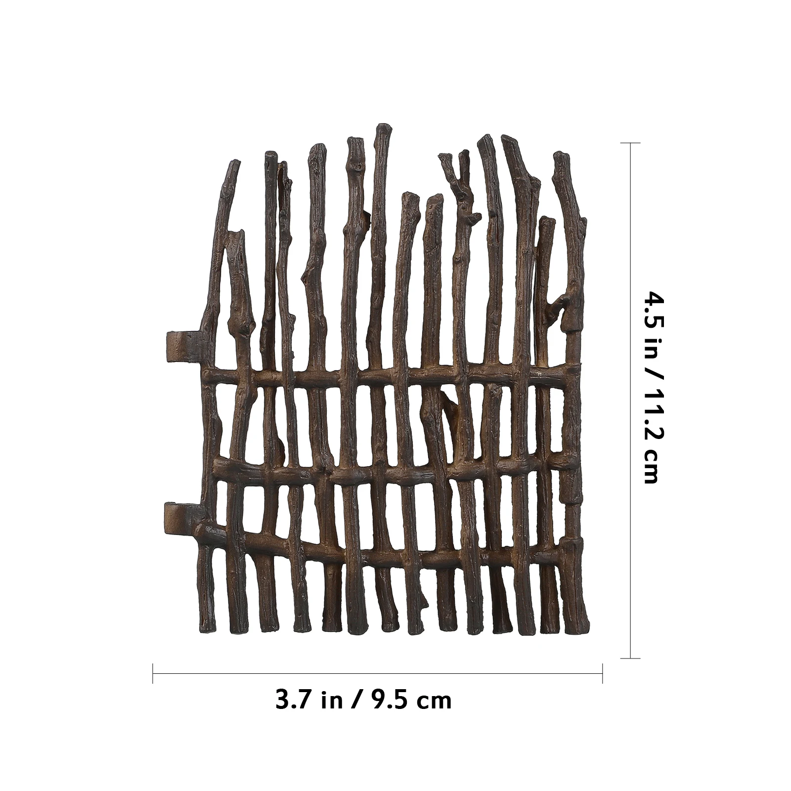 40 ชิ้นชุดรั้วของเล่นรั้วฟาร์ม PVC แผงสัตว์ Playset อุปกรณ์อาคารชนบท Stable Corral ฟาร์มรุ่น