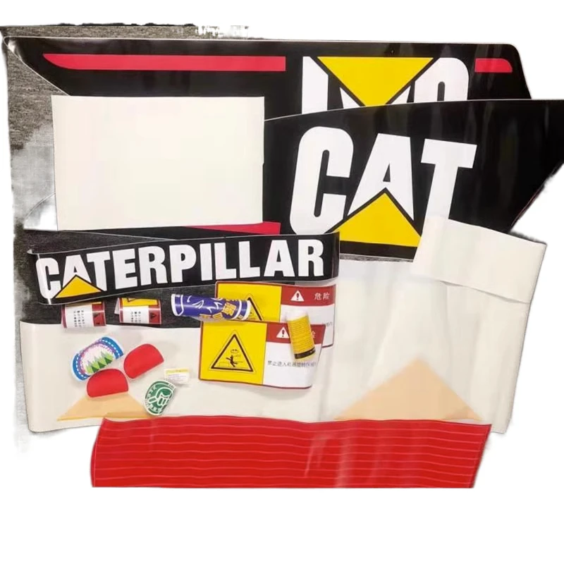 

For Caterpillar cat 320b C D 306 307 308c D Full Car Sticker Car Label Sticker Excavator Parts