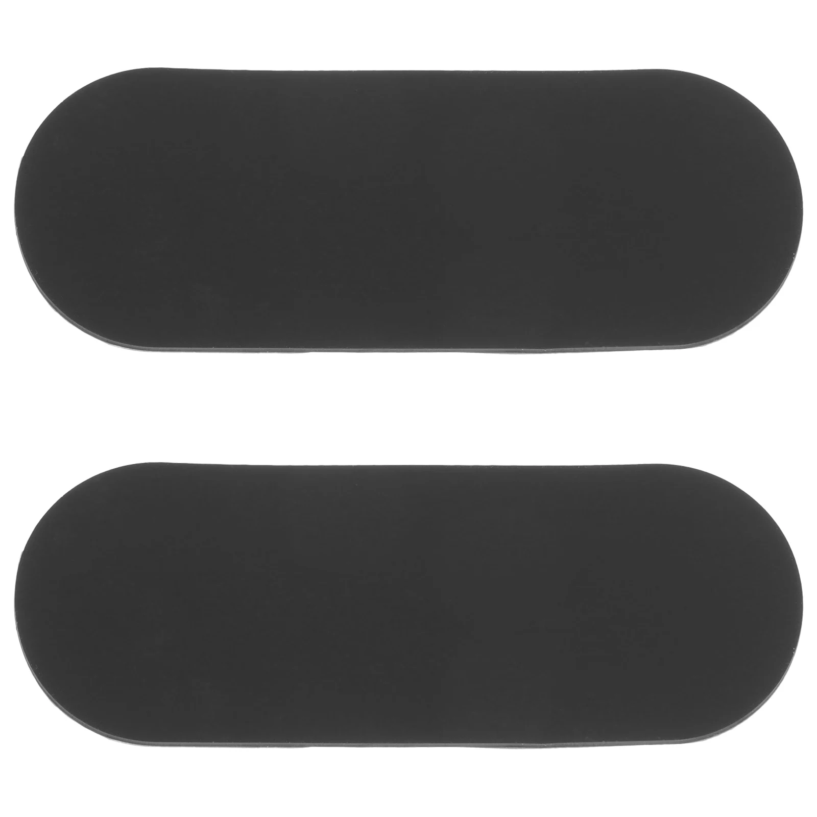 

2pcs Black Drum Ring Protection Sticker Hoop Protector Pads Wooden Circle Silicone Patch Non Slip Kick Drumhead Bass Drum