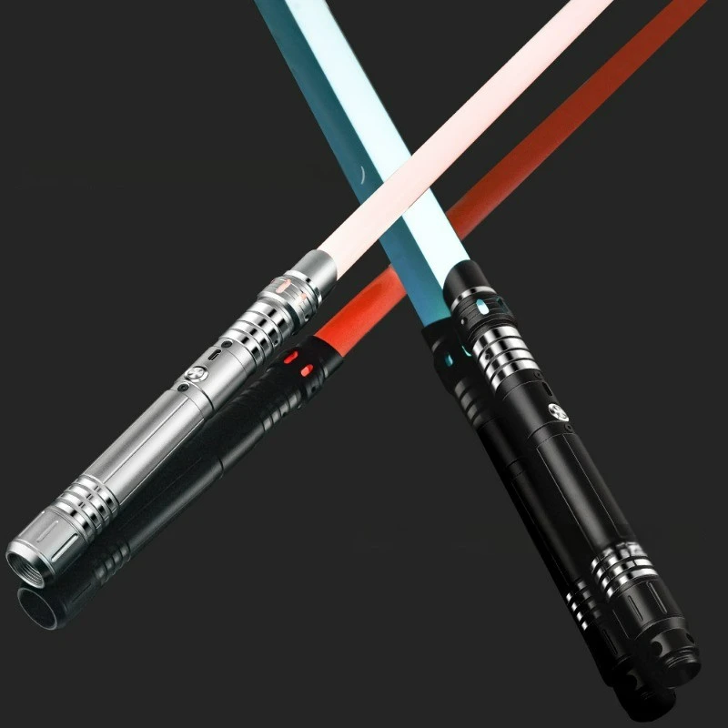 Cool Stuff Lightsabers Funny Gift-Hot 79cm Alloy Laser Sword Toy,Kawaii 2-in-1 Neopixel Saber,Cosplay Light Saber Toys for Boys