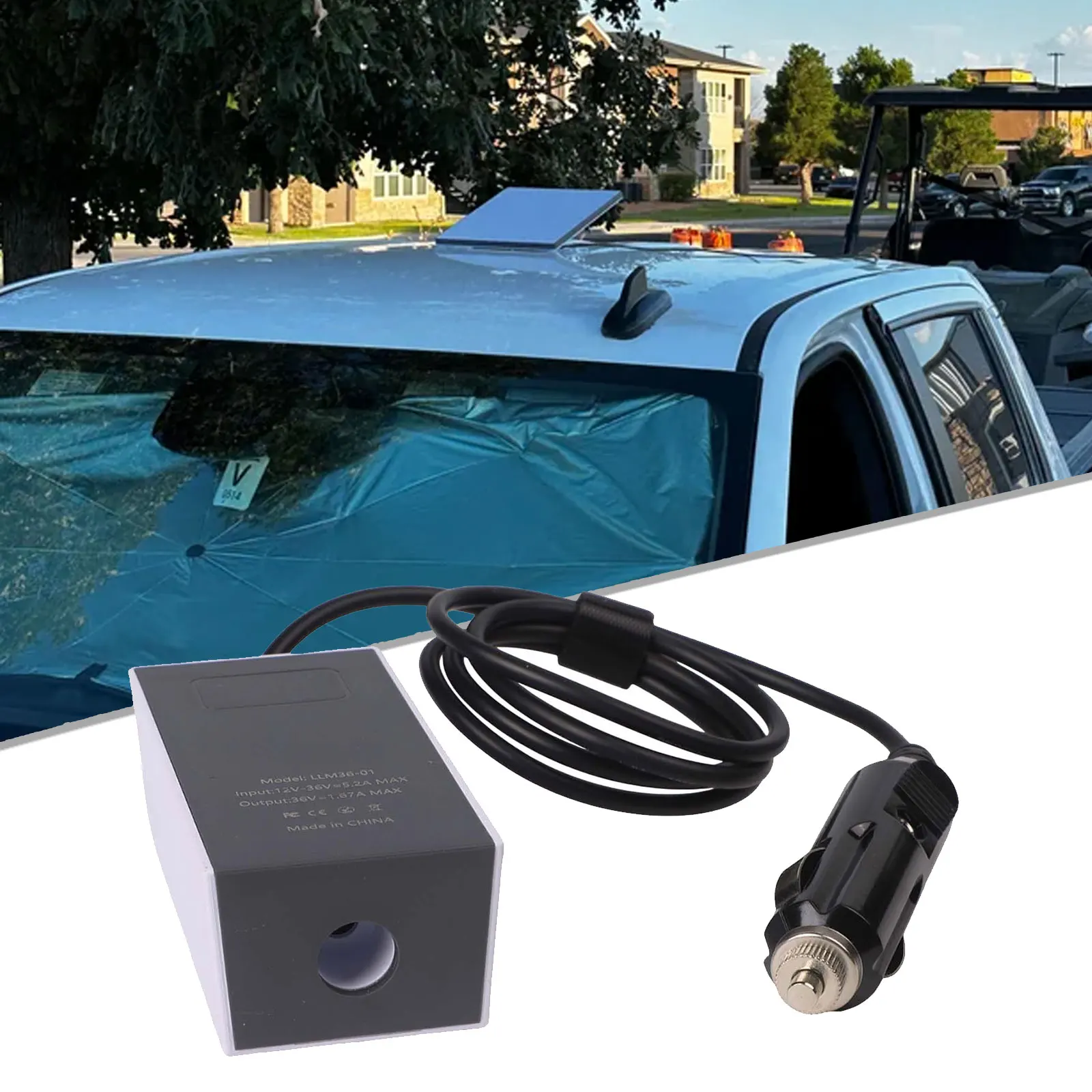 Car Inverter For STARLINK Mini-Converter With 100cm Power Cord DC 12V/24V To 36V 5A Automatic Switching Power Supply For RV Cars