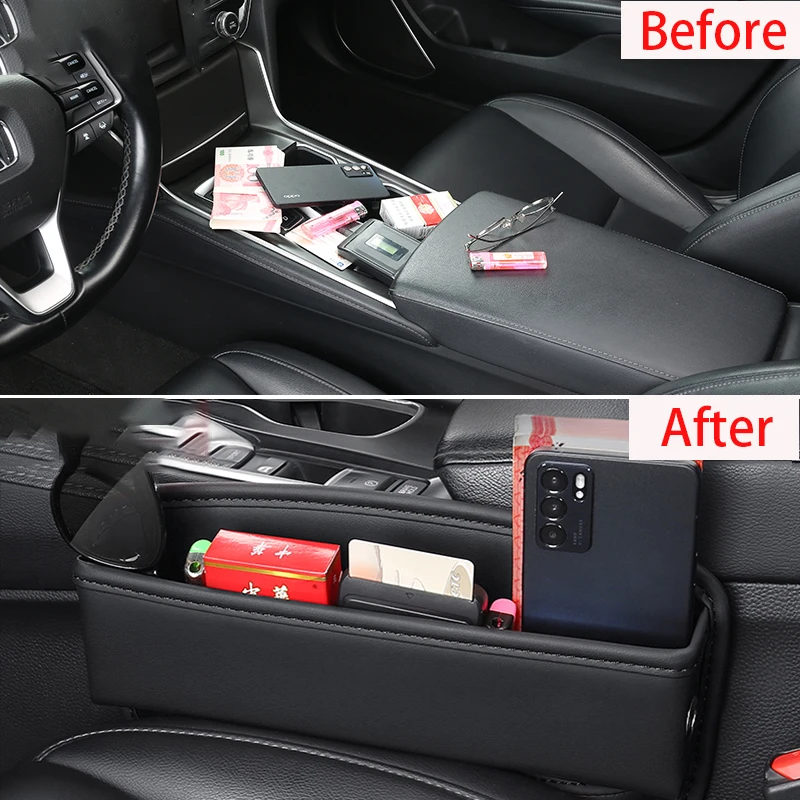 لهوندا CR-V RD1-RD3 سيفيك EK/EM/EJ إنتيجرا DC2 1994 ~ 2001 مقعد السيارة الفجوة ملء صندوق تخزين أشتات المنظم اكسسوارات