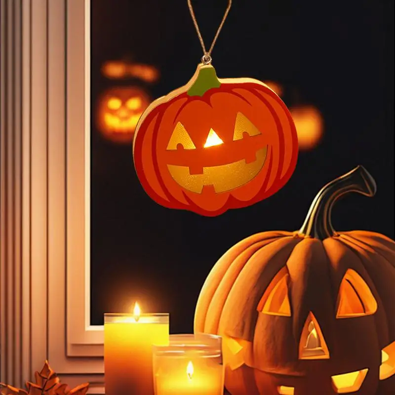 Pumpkin Night Light Safe Beautiful Halloween Decor Night Lamp Reusable Exquisite Halloween Small Pumpkin Lights For Family Kids