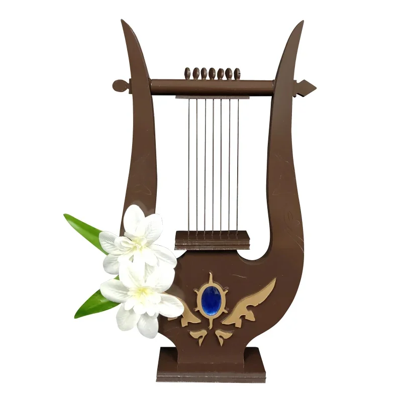 

Genshin Impact Venti Косплей Арфа Реквизит Рождественские Необычные Вечерние Реквизит Костюмы на Хэллоуин Аксессуары