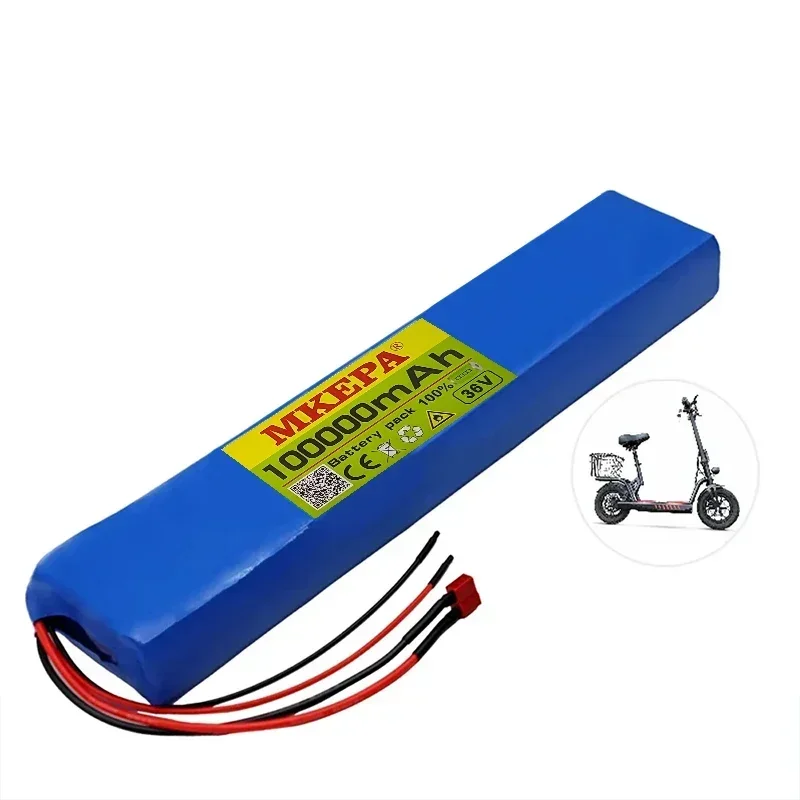 18650 100Ah 10S4P High-Power Rechargeable Lithium-Ion Battery With BMS, Electric Scooter Rechargeable Lithium Battery Pack