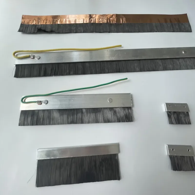 Multi-function Film Static Eliminating Brush Japanese Carbon Fiber Industrial Static Strip Brush Full Size Customized