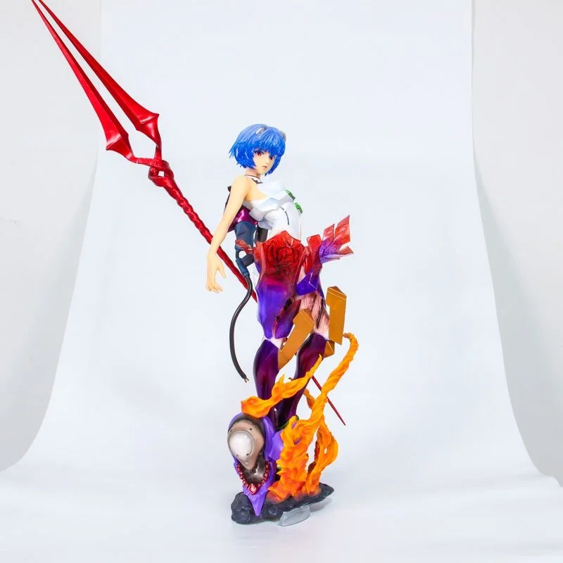 62Cm Eva Action Figure Rei Ayanami Neon Genese Evangelion Asuka Langley Soryu Anime Figuur Pvc Collectie Model Pop Geschenken Speelgoed