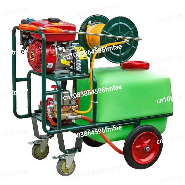 

Garden Gasoline Power Pump Sprayer 50L Tank Wheels Trailer Farm Weed Pest Control Machine Spraying 30 Agriculture Provided 2.2