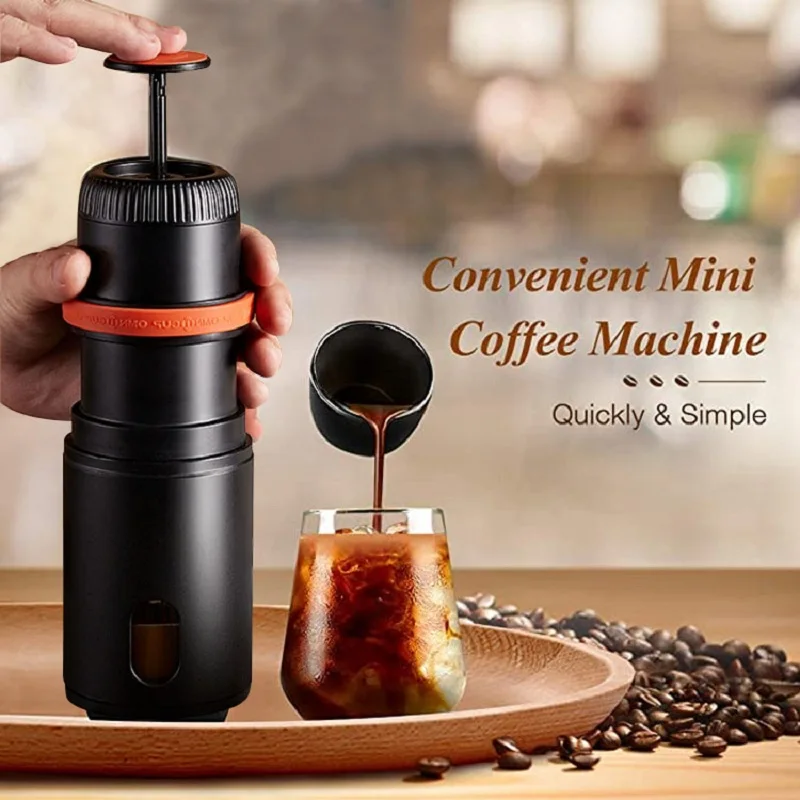 

Portable NES/DG/Coffee Power Espresso Maker Manual Travel Outdoor Hand Press Mini Espresso Maker for Car Travel Camping
