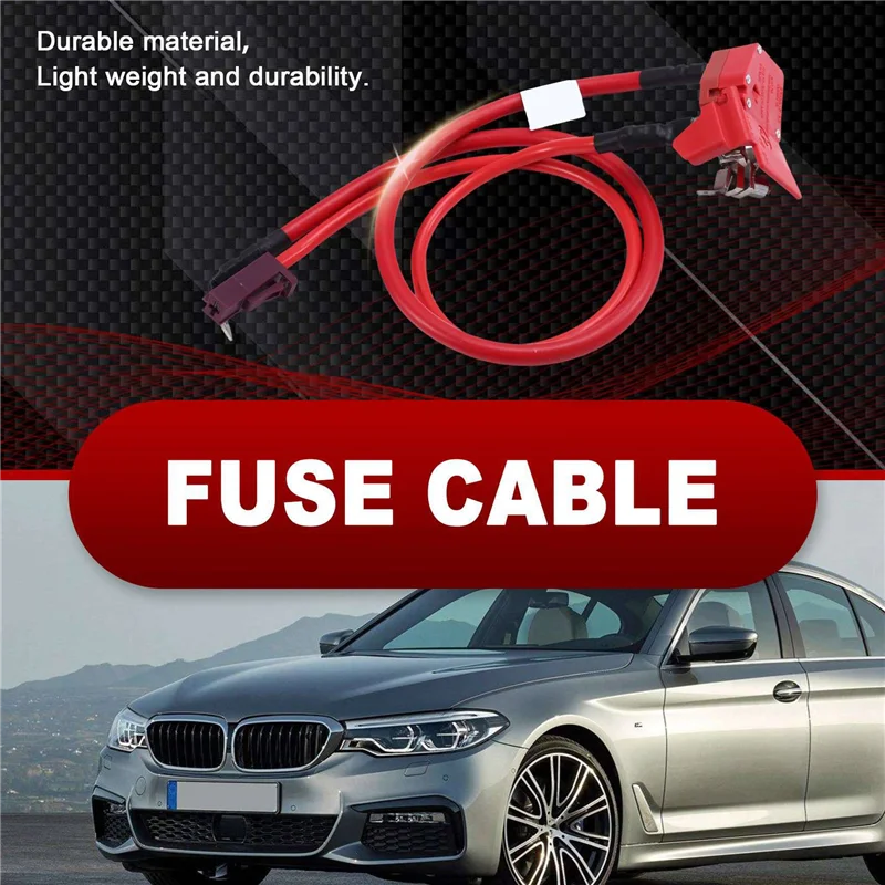 

2X 61126998059 Car Positive Battery Fuse Cable For Hybrid BMW 5 G30 Battery Connector Cable Plus 6998059