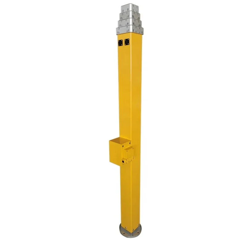 

hydraulic telescopic mast led solar light tower telescoping mast steel telescopic mast
