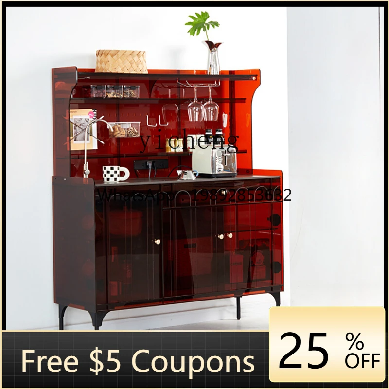 

ZZ Tqh Sideboard Cabinet Nordic Storage Wine Cabinet French Retro High Cabinet Simple Living