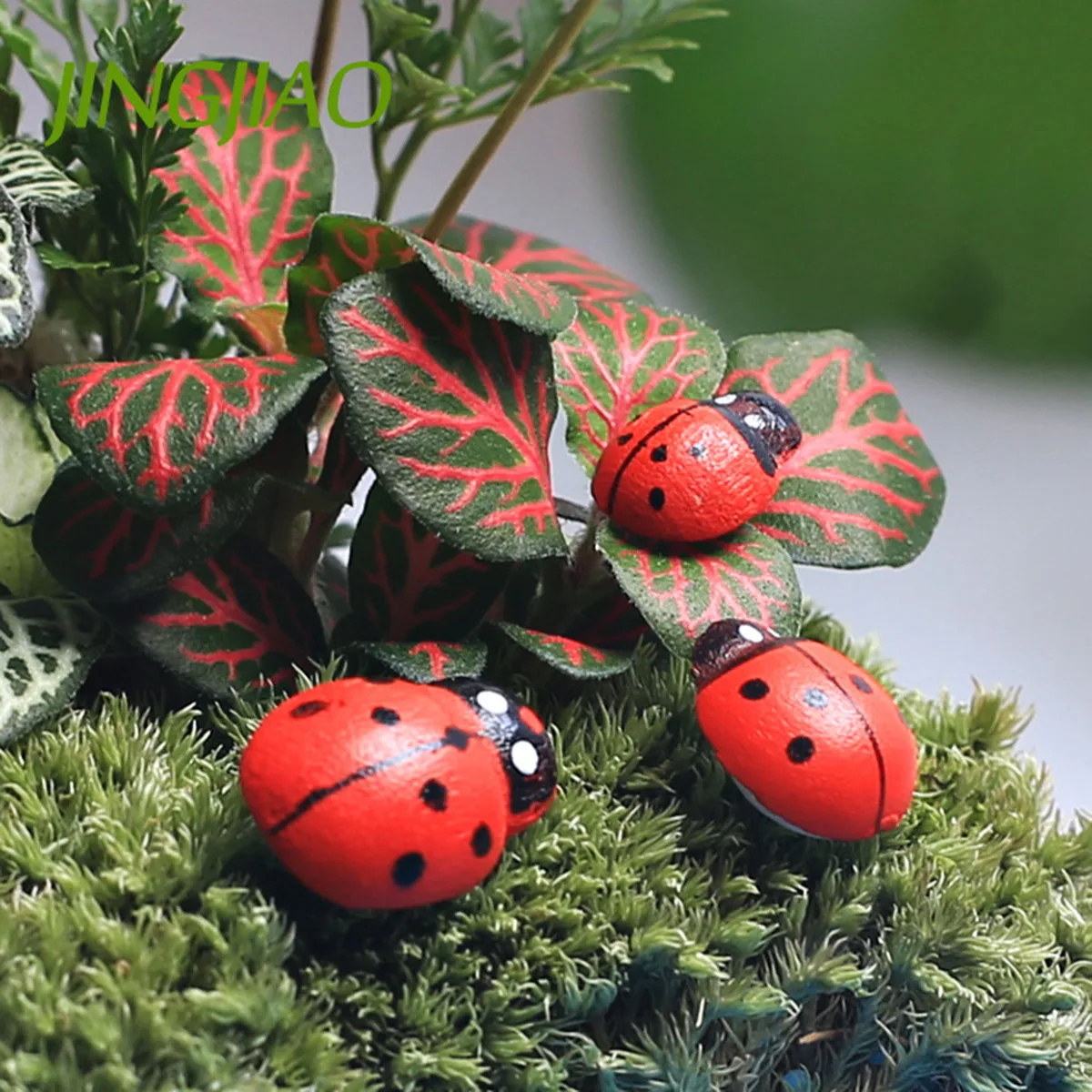 

300Pcs Creative Decoration Miniatures for Home Car Plant Party Decor Simulation Insect Ornaments Decor