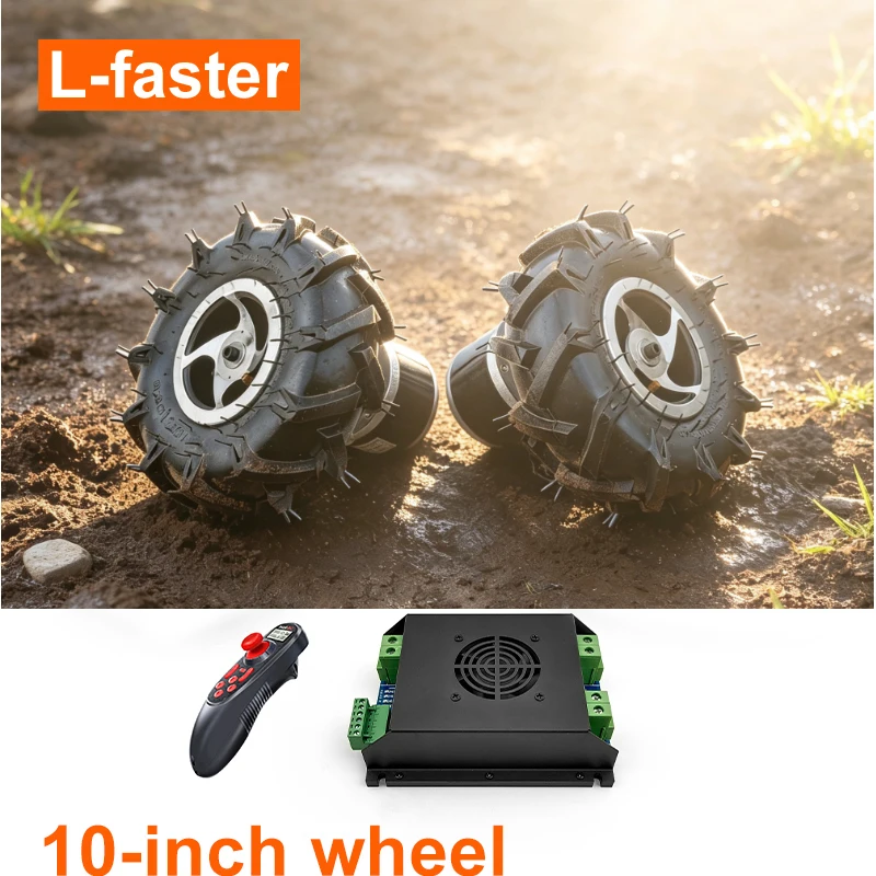 Agriculture Farming Kit - ชุดควบคุมมอเตอร์ L-Faster 2WD สำหรับรถเข็นล้อเดียวแบบใช้ในฟาร์ม กำลัง 700
