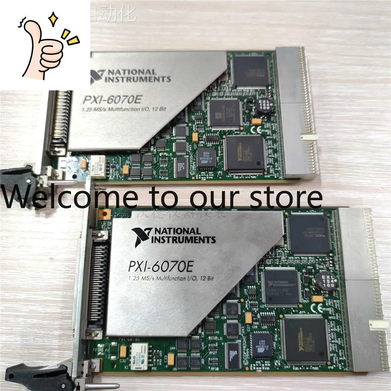 US NI PXI-6070E12-bit, 16-channel Analog Input Multi-function Data Collection Card