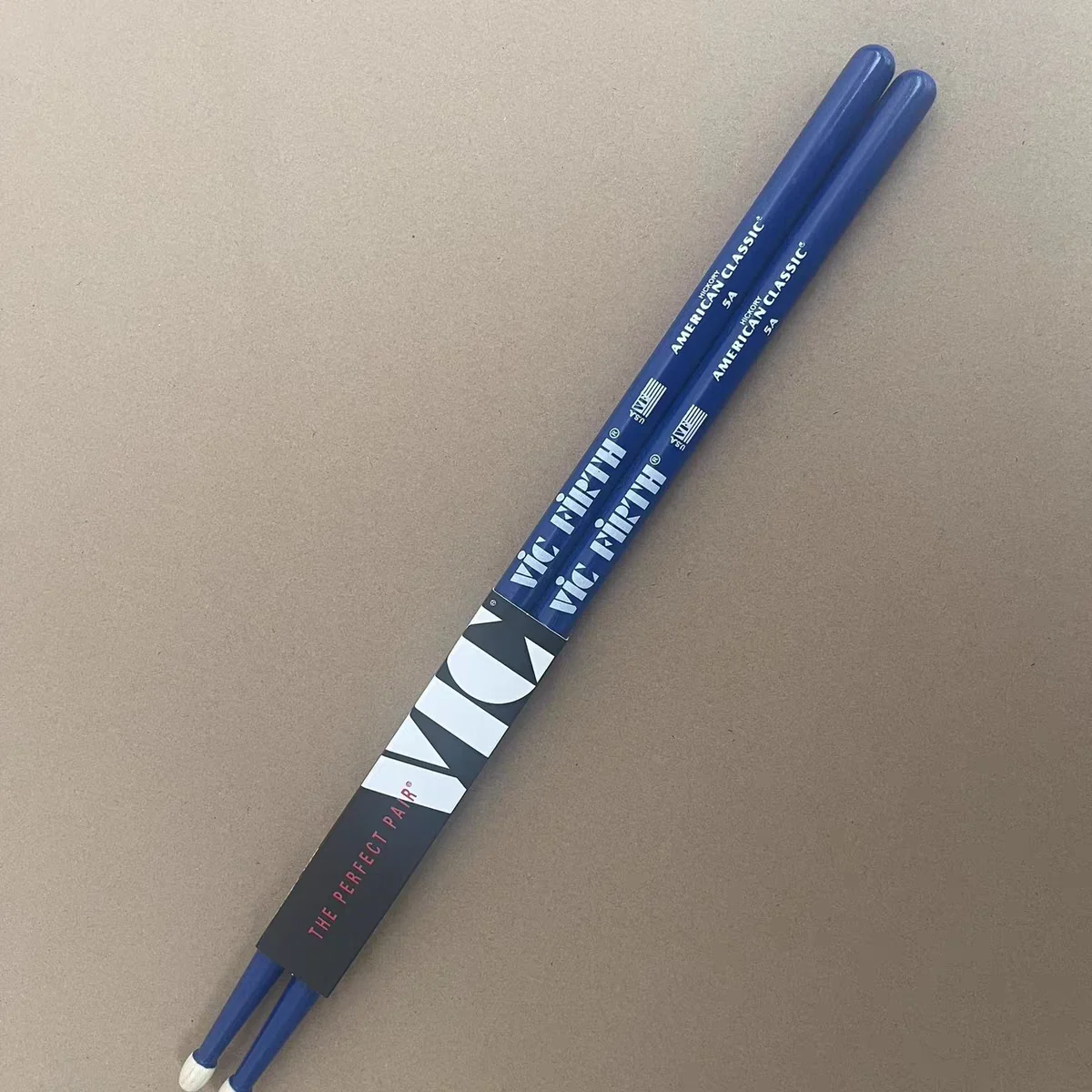 المهنية Vic Firth أفخاذ 5A 5B 7A 2B هيكوري عصي طبلة لآلة موسيقية متينة لموسيقى الجاز روك