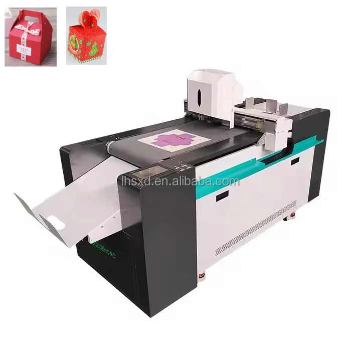 Mini CNC Vibration Knife Cutting Machine for A4 Paper Cardboard Craft DIY Automatic Loading Unloading Desktop CNC Plotter for