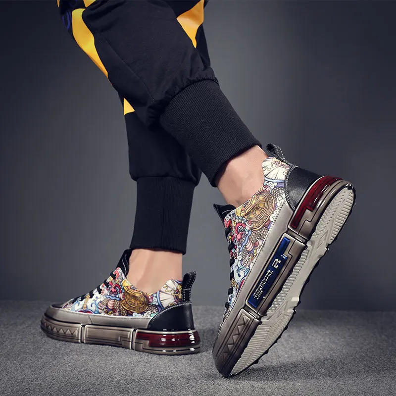 All-match Breathable Men\'s Shoes Chinese Trendy Men\'s Shoes 2022 Spring and Autumn New Low-top Korean Casual Shoes men shoes
