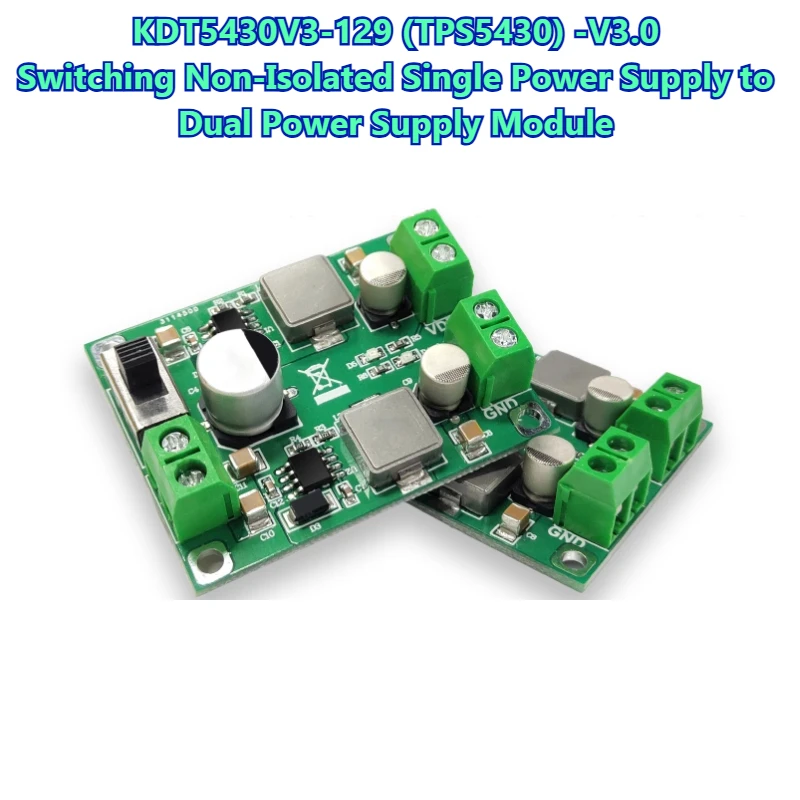 TPS5430 تحويل موفر طاقة تنظيمي وحدة واحدة إلى مزدوجة إمدادات الطاقة إيجابية سلبية محول جهد كهربي 5/12/15 فولت الناتج #3