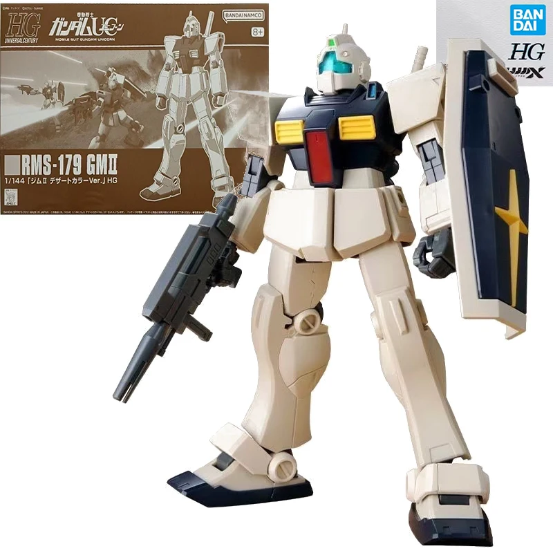 

Bandai Gundam PBHG 1/144 RMS-179 GMII Anime Character Action Assembly Model Toys Collection of Children's Gifts