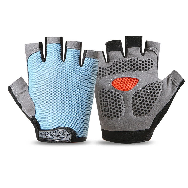 Gewichtheffen Gymhandschoenen Fitnesstraining Vingerloos Dames Heren Bodybuilding Oefening Sporthandschoenen Fietsen Antislip Ademend