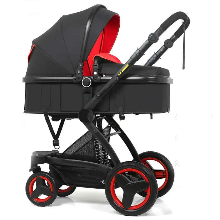 Multifunction Pushchair High Portable Lightweight Travel Pram  two-way implementation Baby Stroller