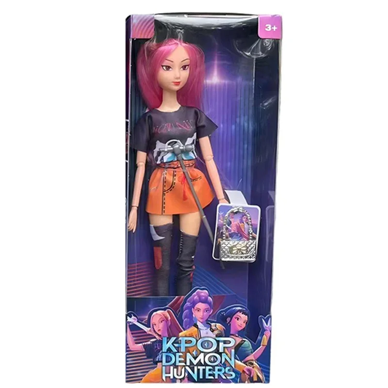 2025 Hot 3 muñecas K-pop Devil Hunter de moda, muñecas de vinilo, muñecas, regalos de Navidad, regalos de cumpleaños, regalo de Halloween, juguetes para niñas