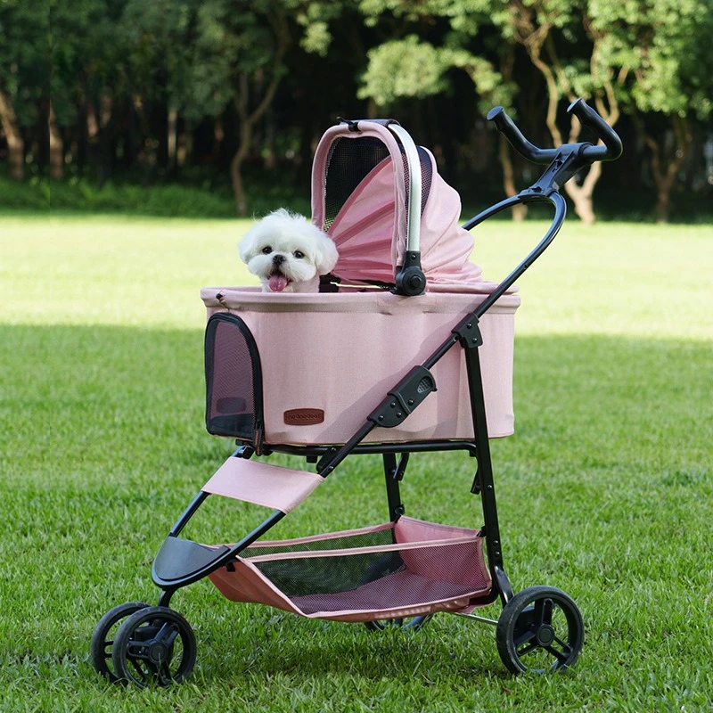 

Pet Strollers Separation Lightweight Cat Out of The Car Medium and Small Dog Dog Strollers Walking Pet Cart