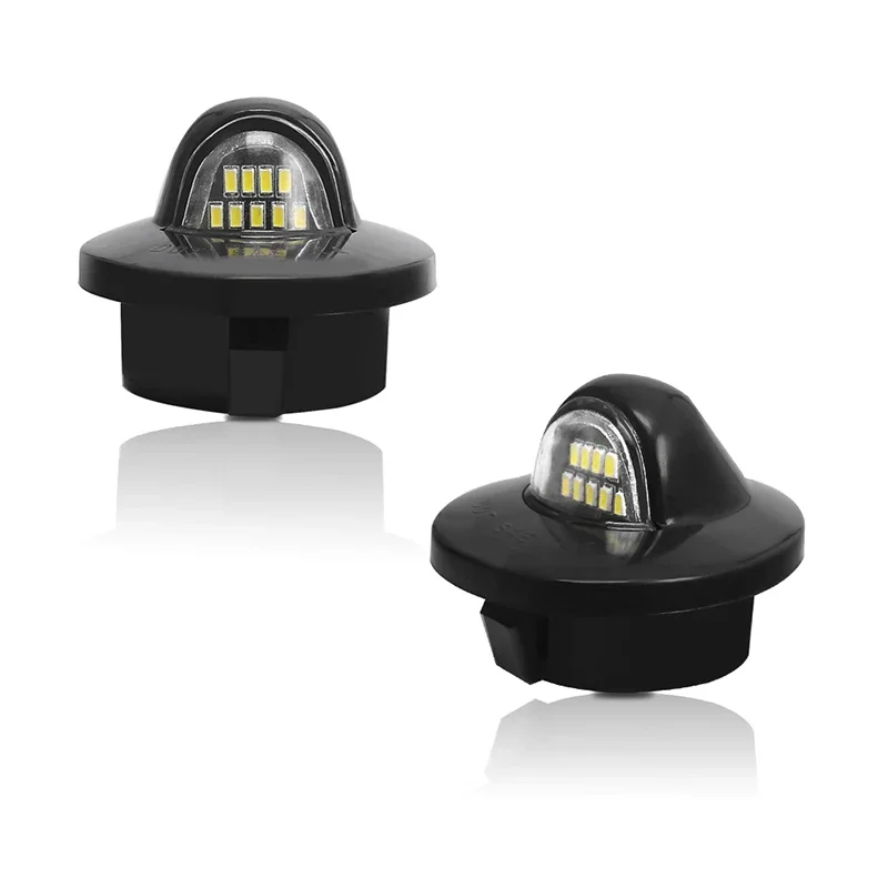 For Ford Excursion Expedition Explorer Bronco Ranger F-150 F-250 F-350 F-450, For Lincoln Mark LT White LED License Plate Lights