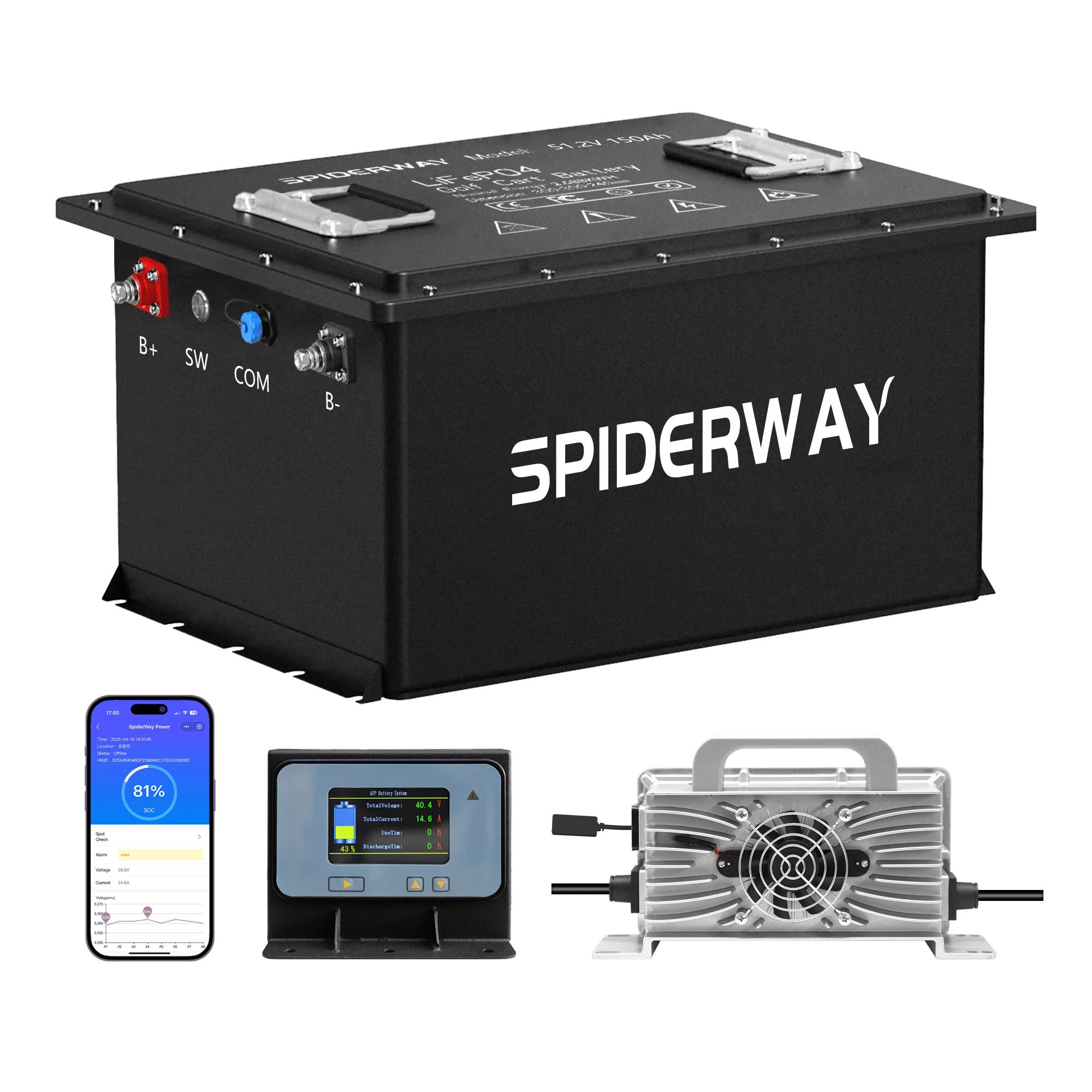 48V 150Ah Lifepo4 L…