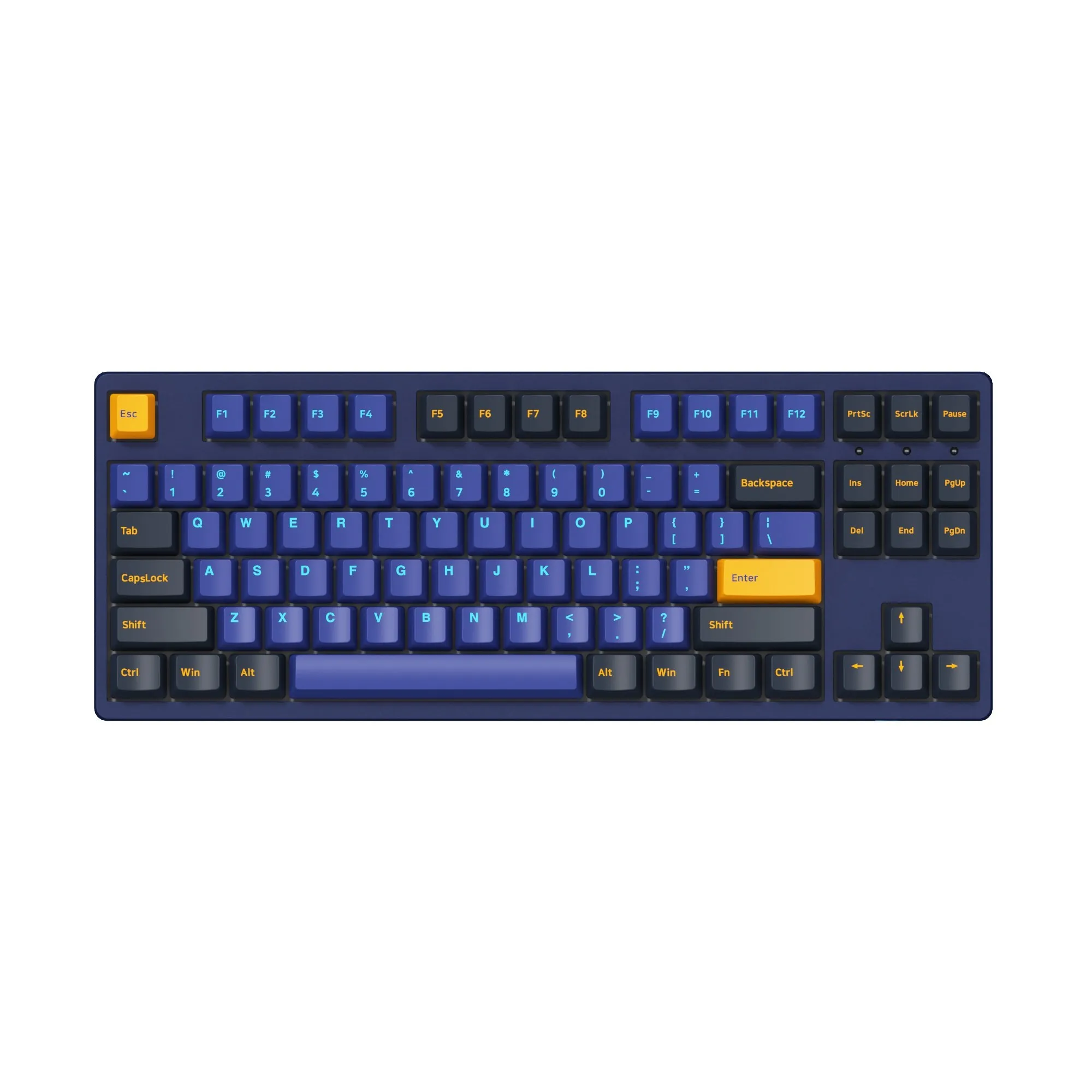 

Akko 3087DS Horizon Mechanical Gaming Keyboard Wired 87-Key TKL with Cherry Profile PBT Double Shot Keycaps N-key Rollover