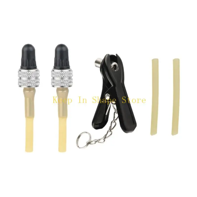 U1JC Compacts Multipurpose Bike Valves Portables Repair Bicycles Valves Tool for Easy Maintenances and Repairs