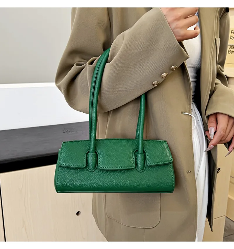 

Женская элегантная модная роскошная кожаная сумка через плечо, элитная повседневная сумка через плечо