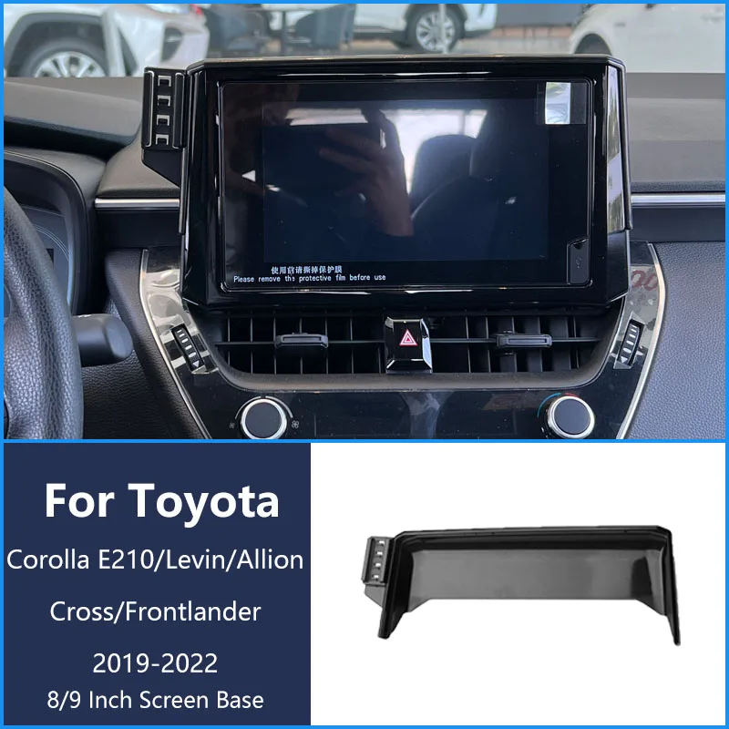 For Toyota Corolla E210 Levin Allion 19-22 Car Phone Wireless  Charger Bracket Navigation Holder 8/9 Inch Screen Base  Bracket