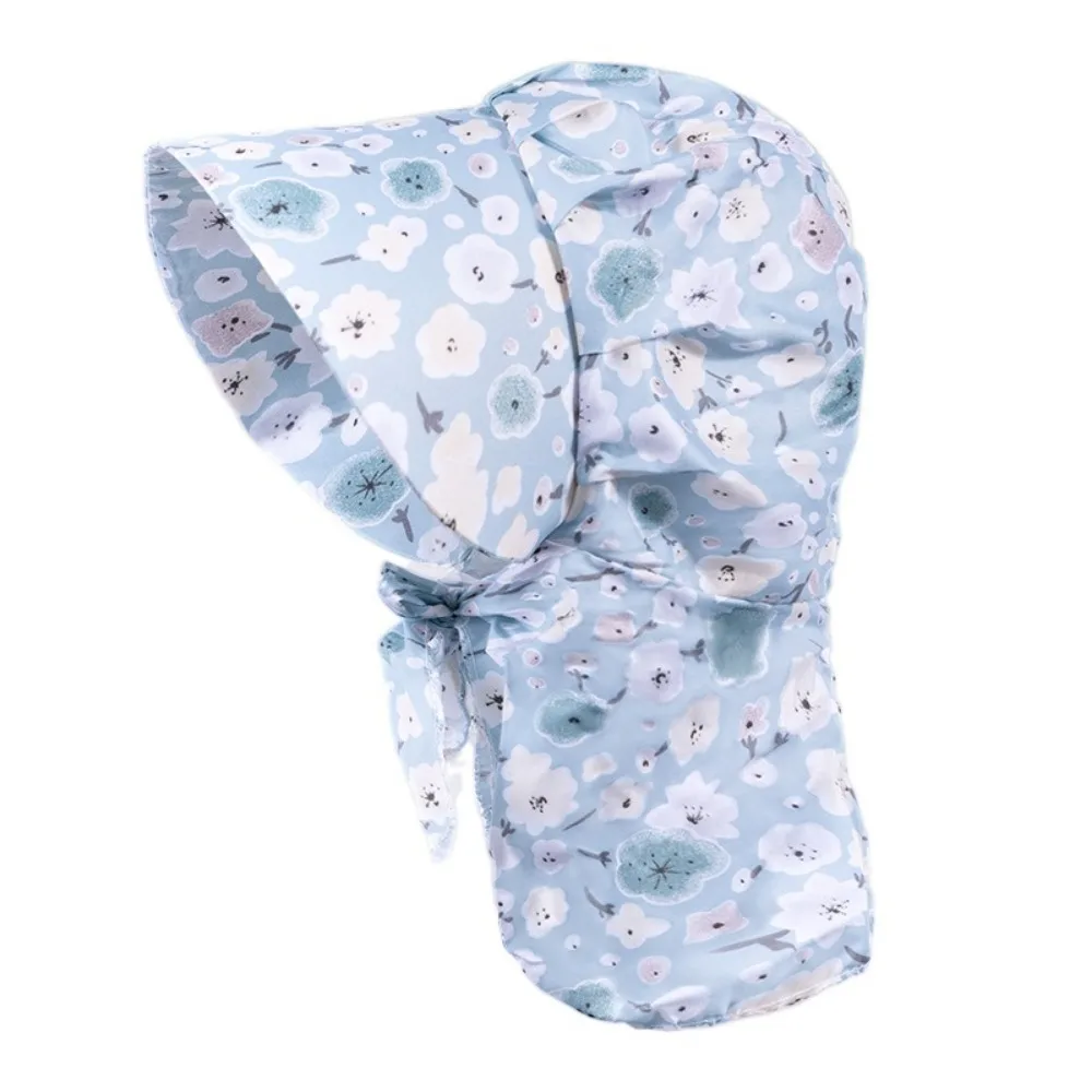 

Летний защитный чехол с цветочным принтом, цветная женская пляжная шляпа с защитой от ультрафиолета, дышащая быстросохнущая солнцезащитная кепка для пешего туризма