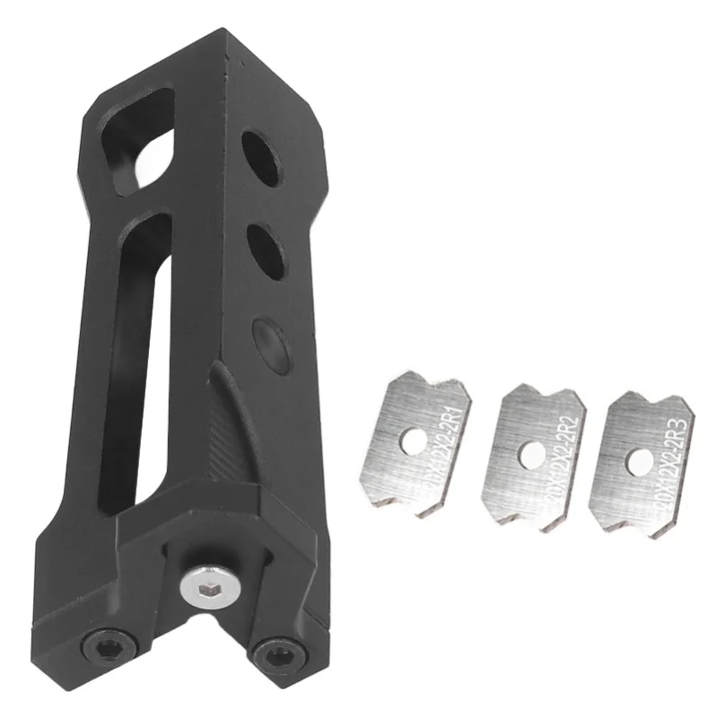 

Woodworking Edge Trimmer Aluminum Alloy Manual Wood Edge Planer Arc Woodworking Scraper With 3 Blades