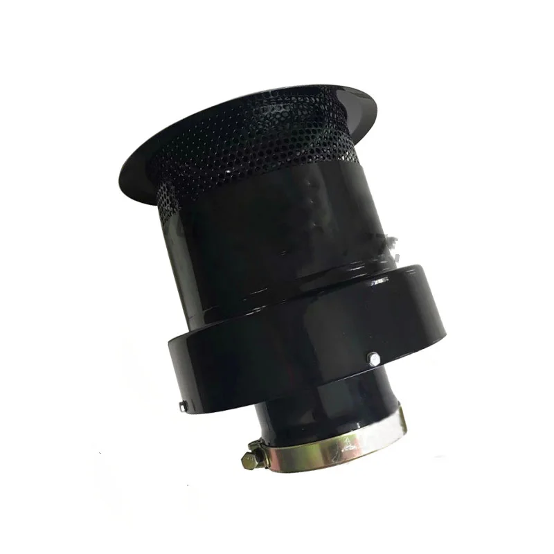 excavator accessories Sany SY205/215/225-8 air prefilter iron prefilter desert Rain filter cap