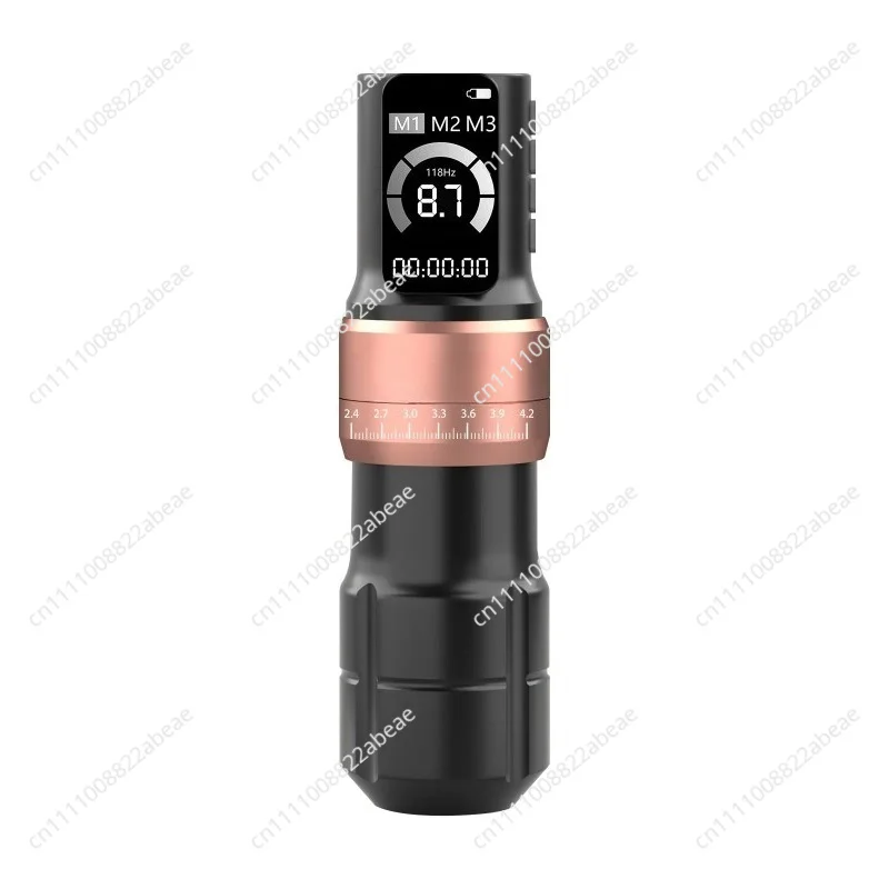 For Poseidon adjustable stroke wireless tattoo pen, motor tattoo machine dual battery integrated PSESOON new model