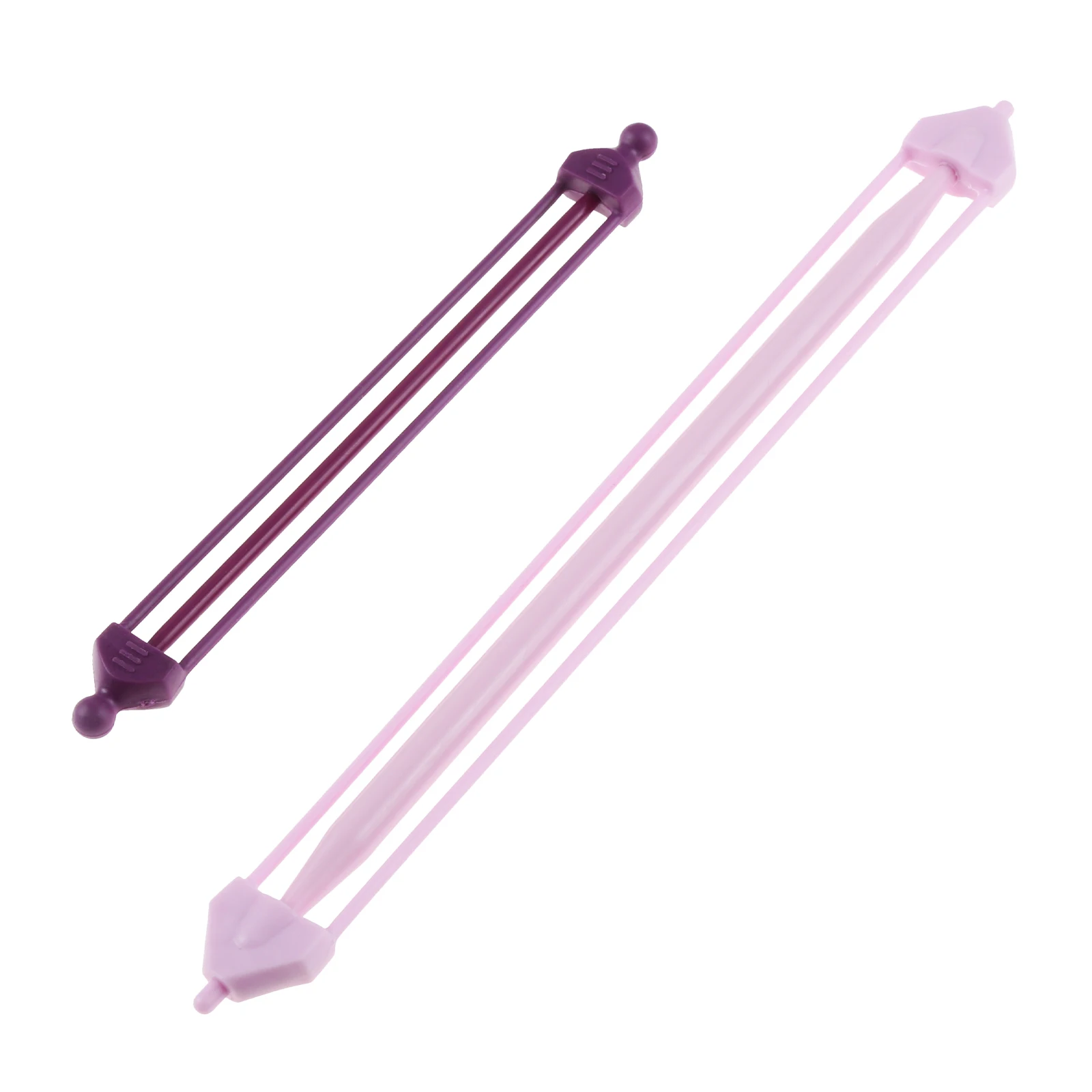 1PC Nhựa Chống Phát Hành Pin E-Chống Phát Hành Pin Tay Mở Đầu Chống Phát Hành Pin khóa Kẹp Len Dụng Cụ Đan