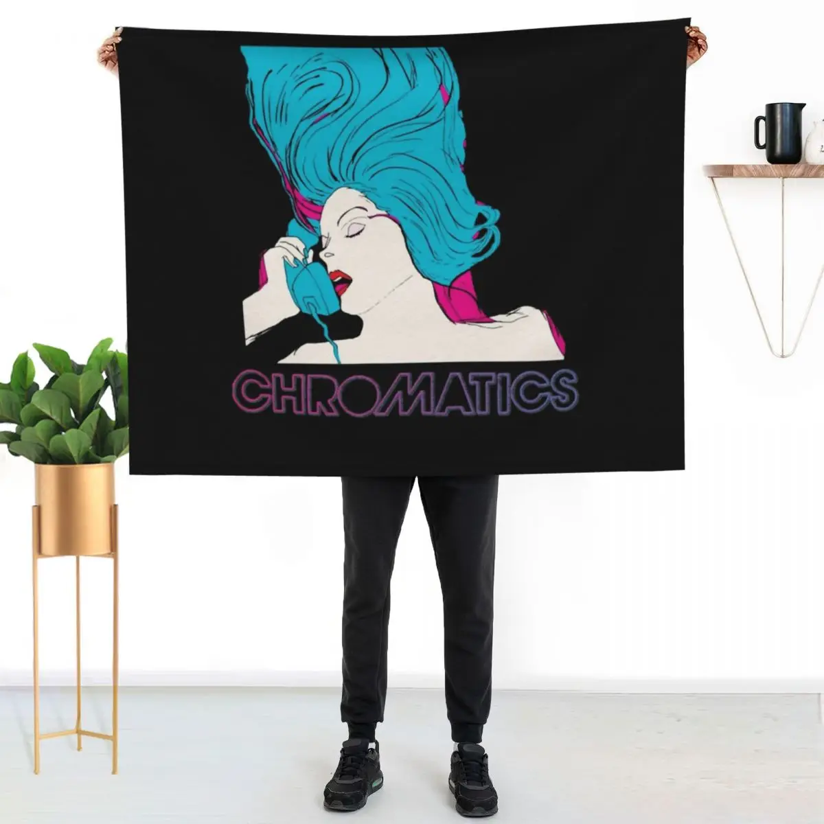 Chromatics - Band logo Classic Essential Throw Blanket Summer Stuffeds warm for winter Blankets For Sofas Soft Beds Blankets