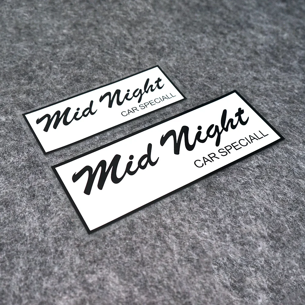 AliExpress NONE Mid Night Car Special Sticker Set, Waterproof Vinyl Decal for Car Bike Helmet Laptop Decor