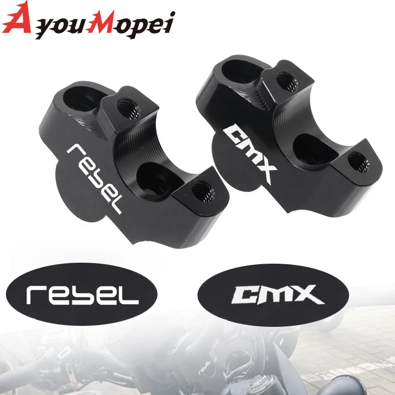 CM1100 Handlebar Riser For HONDA Rebel CM CMX 1100 2021 2022 CMX1100 Handle Bar Back Move Mount Raised Extend Clamp Adapter Moto