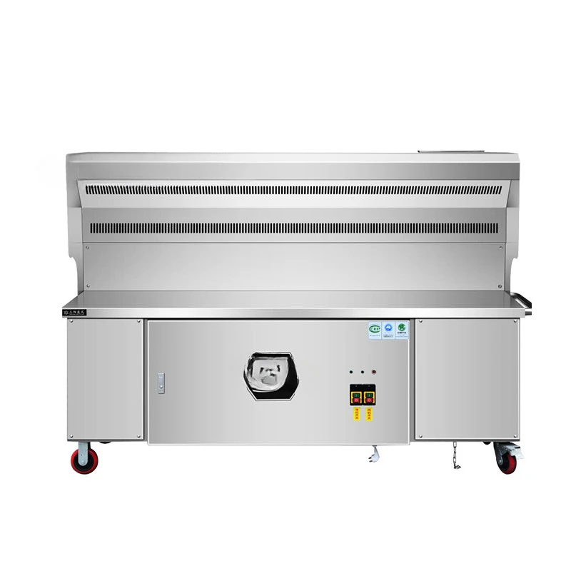 

Charcoal stall commercial night market mobile barbecue grill natural gas cooking truck