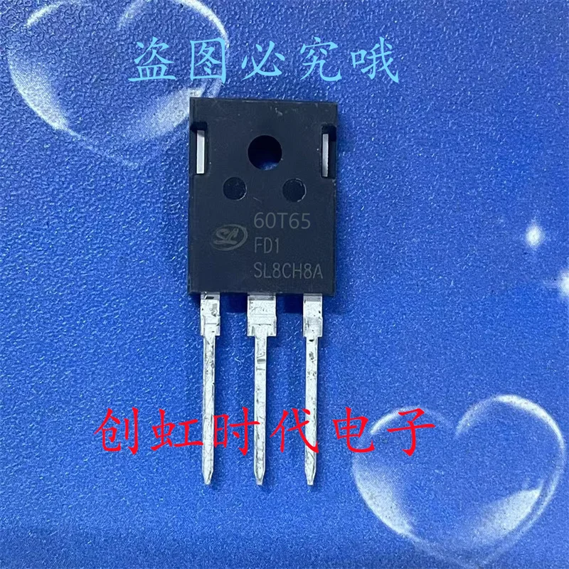 1pcs/lot 60T65FD1 SGT60T65FD1P7 brand new TO-247 650V 60A IGBT high-power transistor