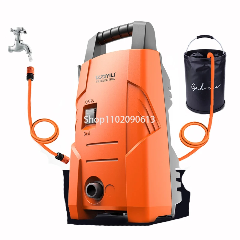 1100W High Pressure Cleaner Washers Home Car Washing Machine For Yard Cleaning Garden Irrigation Car Care Pet Livestock Cleanin