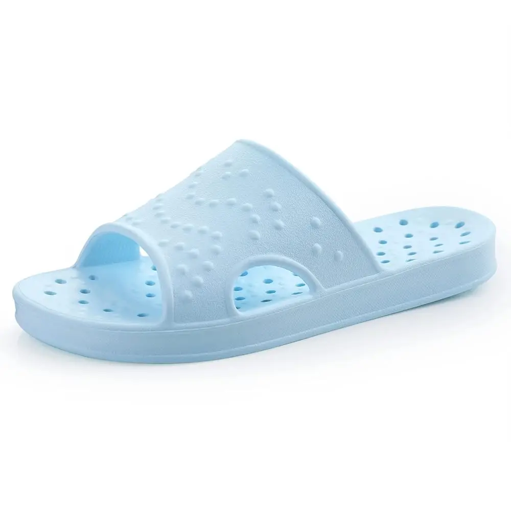 

Shower Shoes for Women Men with Arch Support Quick Drying Pool Slides Lightweight Beach Sandals with Drain Holes
