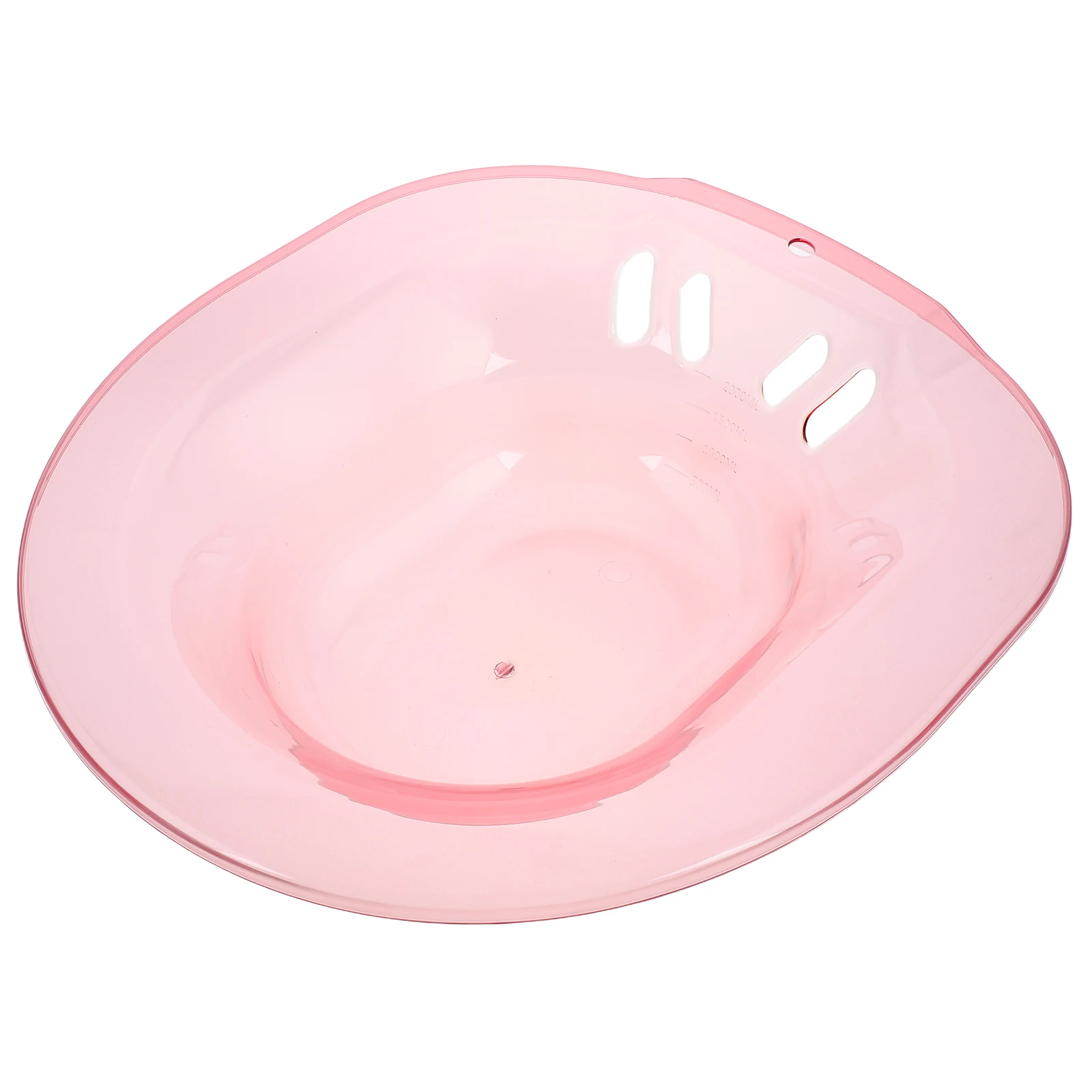 

Pink Sitz Bath Postpartum Care Toilet Seat Basin Hip Bath Bowl Salt Soak Pan Vaginal Hemorrhoid Cleaner Shrinking